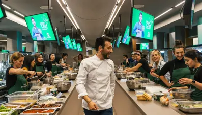 Şef Danilo'nun koçluğunda yarıştılar