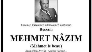 Mehmet Nazım'ın ölüm ilanındaki Gary Cooper fotoğrafının sırrı