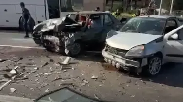 Yalova'da zincirleme kaza: 5 yaralı