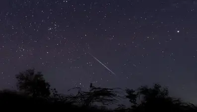 Geminid Meteor Yağmuru'ndan geriye bu kareler kaldı