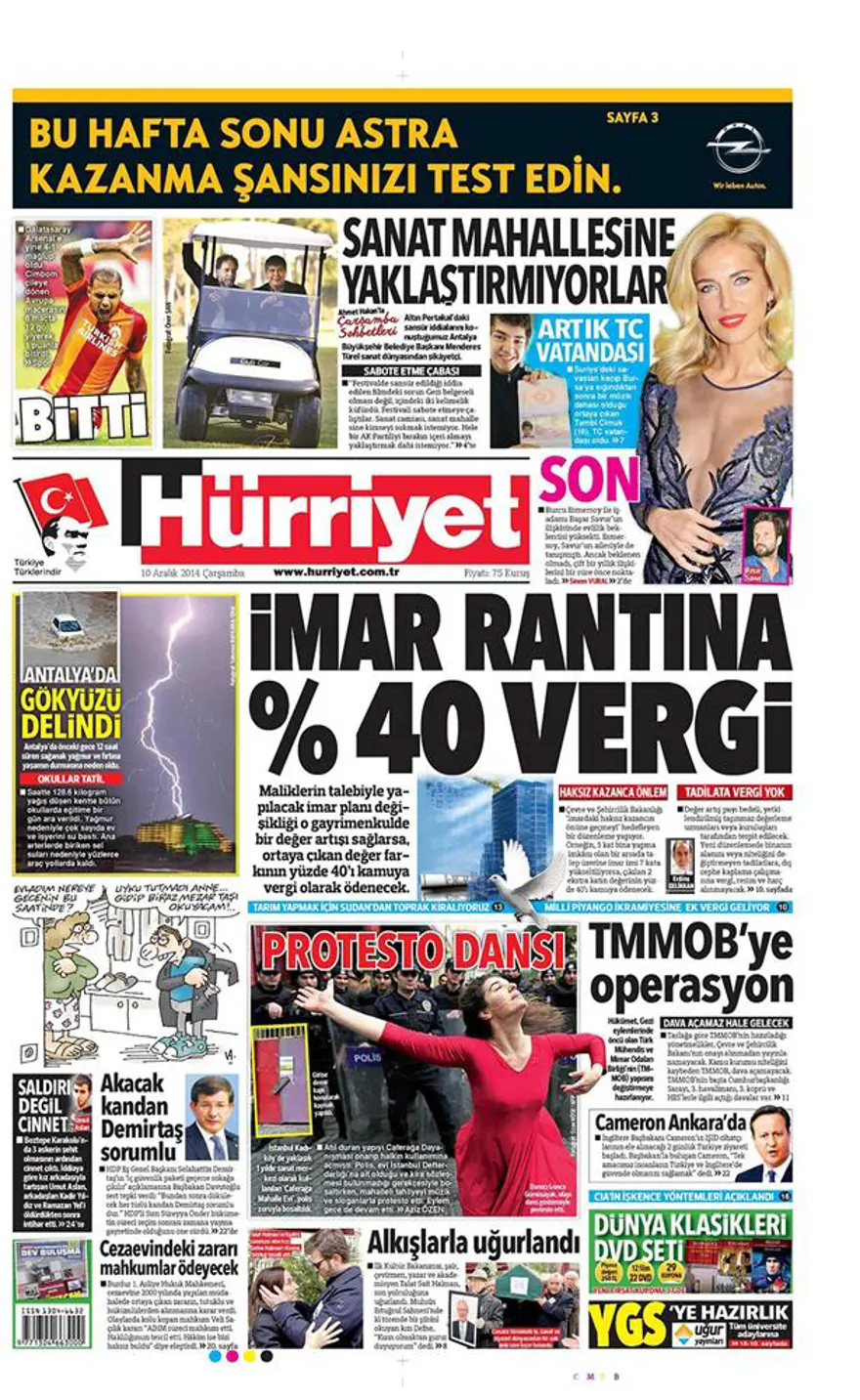 Gazete manşetleri 2