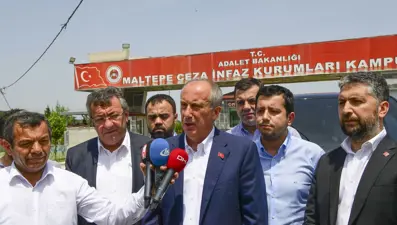 İnce'den Berberoğlu'na ziyaret