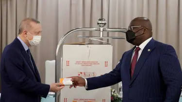 Türkiye'den Demokratik Kongo'ya aşı desteği