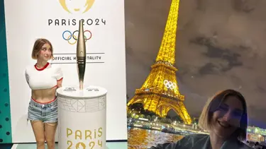 Hazal Kaya'dan Paris pozları