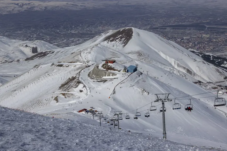 Palandöken'de sezonun uzaması bekleniyor 11