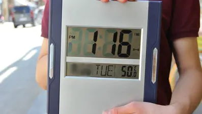 Cizre'de sıcaklık 50 dereceyi gördü