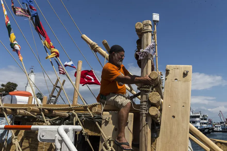 'Antik gemi' Abora İstanbul'da 2
