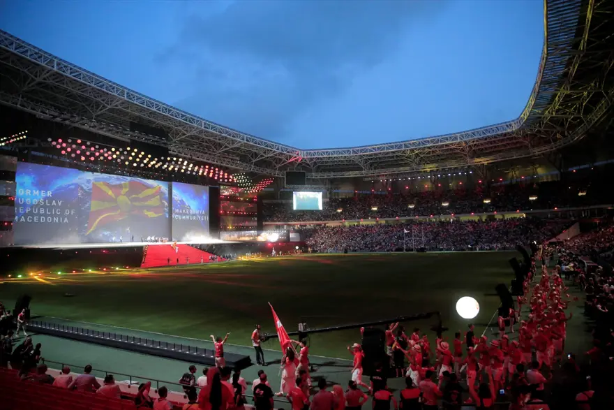 23'üncü Yaz İşitme Engelliler Olimpiyat Oyunları açılış seremonisi ile başladı 