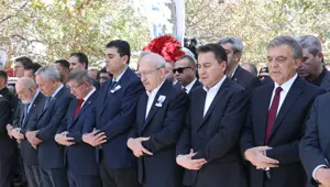 Ali Babacan'ın babası son yolculuğuna uğurlandı