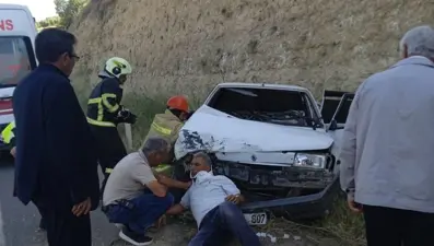 Mardin’de trafik kazası: 3'ü çocuk, 8 yaralı