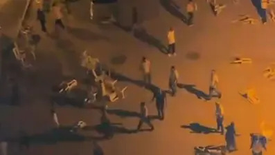 Asker kınasında bıçaklı kavga: 1 yaralı