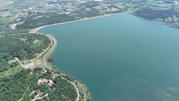 Su seviyesi yüzde 100 oldu. Geçen yıl adacıklar ortaya çıkmıştı