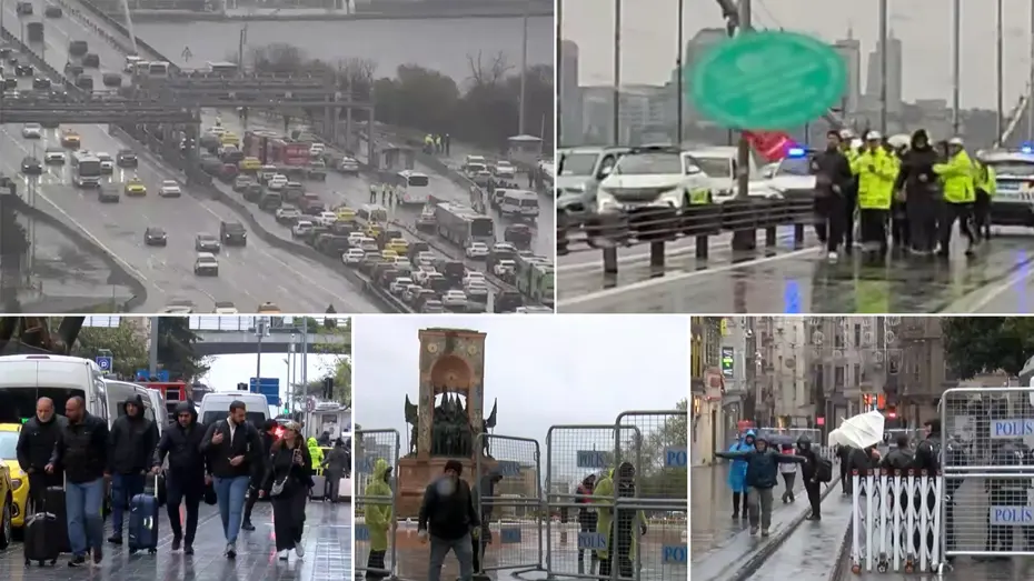 İstanbul'da 1 Mayıs önlemleri: Taksim kapatıldı, 15 Temmuz Şehitler Köprüsü'nde polis müdahalesi