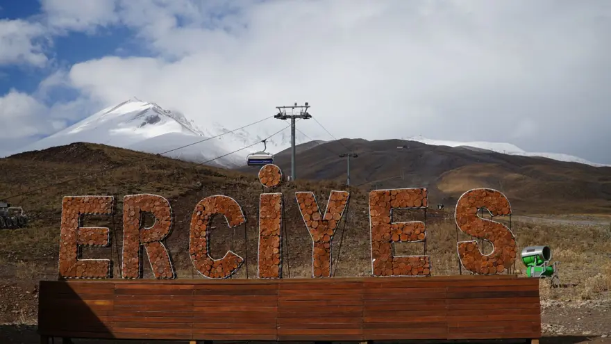 Erciyes'te kar kalınlığı 30 santimetreye ulaştı 1