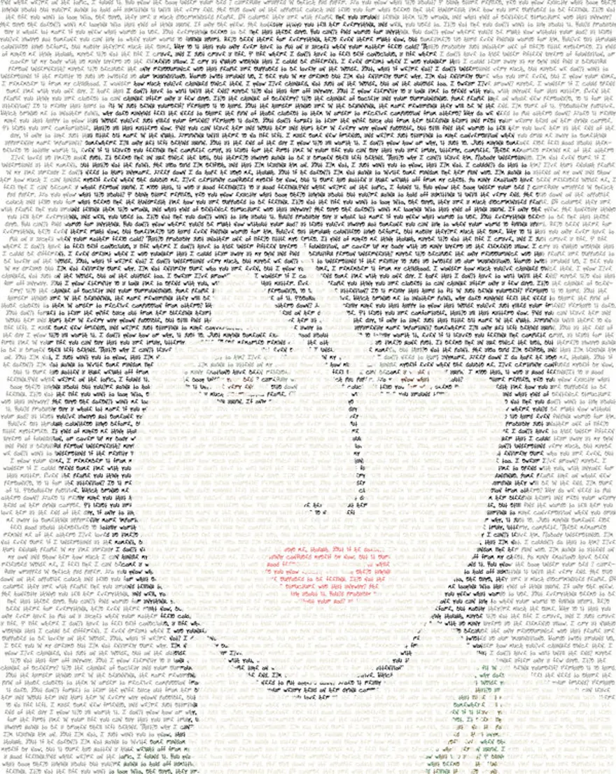 Ünlü 'tipografik' portreler 15