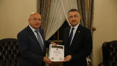 Türkiye Gazeteciler Cemiyeti ‘Kağıt Krizi Raporu’nu Cumhurbaşkanlığı’na sundu