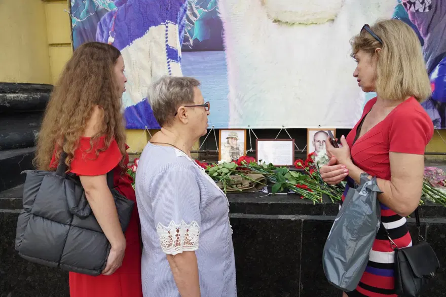 Wagner'in kurucusu Prigojin için Rostov’da anma töreni 14 Wagner'in kurucusu Prigojin için Rostov’da anma töreni 14
