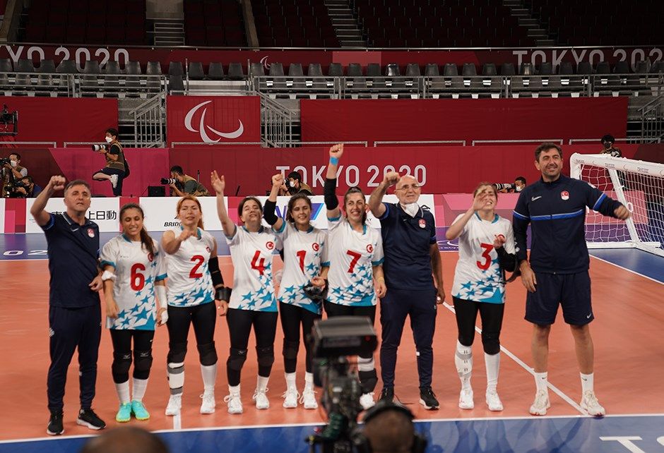 Tokyo Paralimpik Oyunları golbolde altın madalya Türkiye'nin!