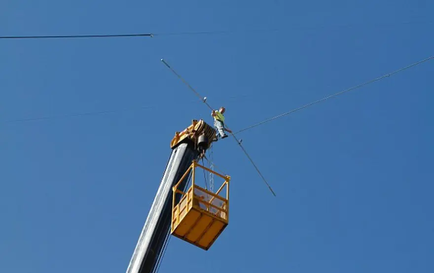 Güvenlik halatı olmadan yürüdü 7 Güvenlik halatı olmadan yürüdü 7