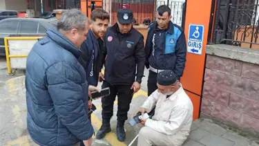 Zonguldak'ta engelli numarası yapan dilenci zabıta ve polisten kaçamadı