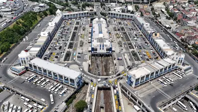 Büyük İstanbul Otogarı'nda yangın