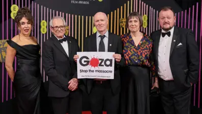 BAFTA Ödülleri'nde "Katliamı Durdurun" mesajı