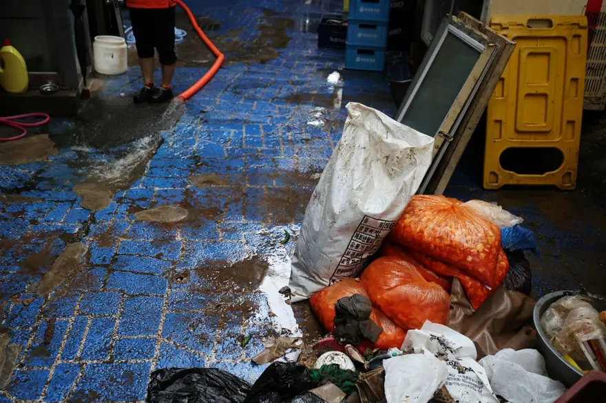 Güney Kore’de sel felaketi: En az 8 ölü 11