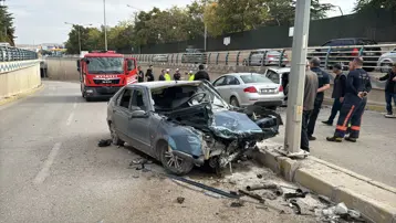 Elazığ'da üç araç birbirine girdi: Biri ağır beş yaralı var