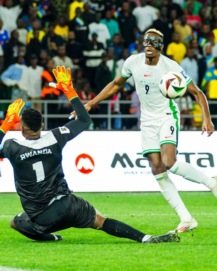 Süper Lig'de 20 gol atan Osimhen, milli takımına galibiyeti getirdi 