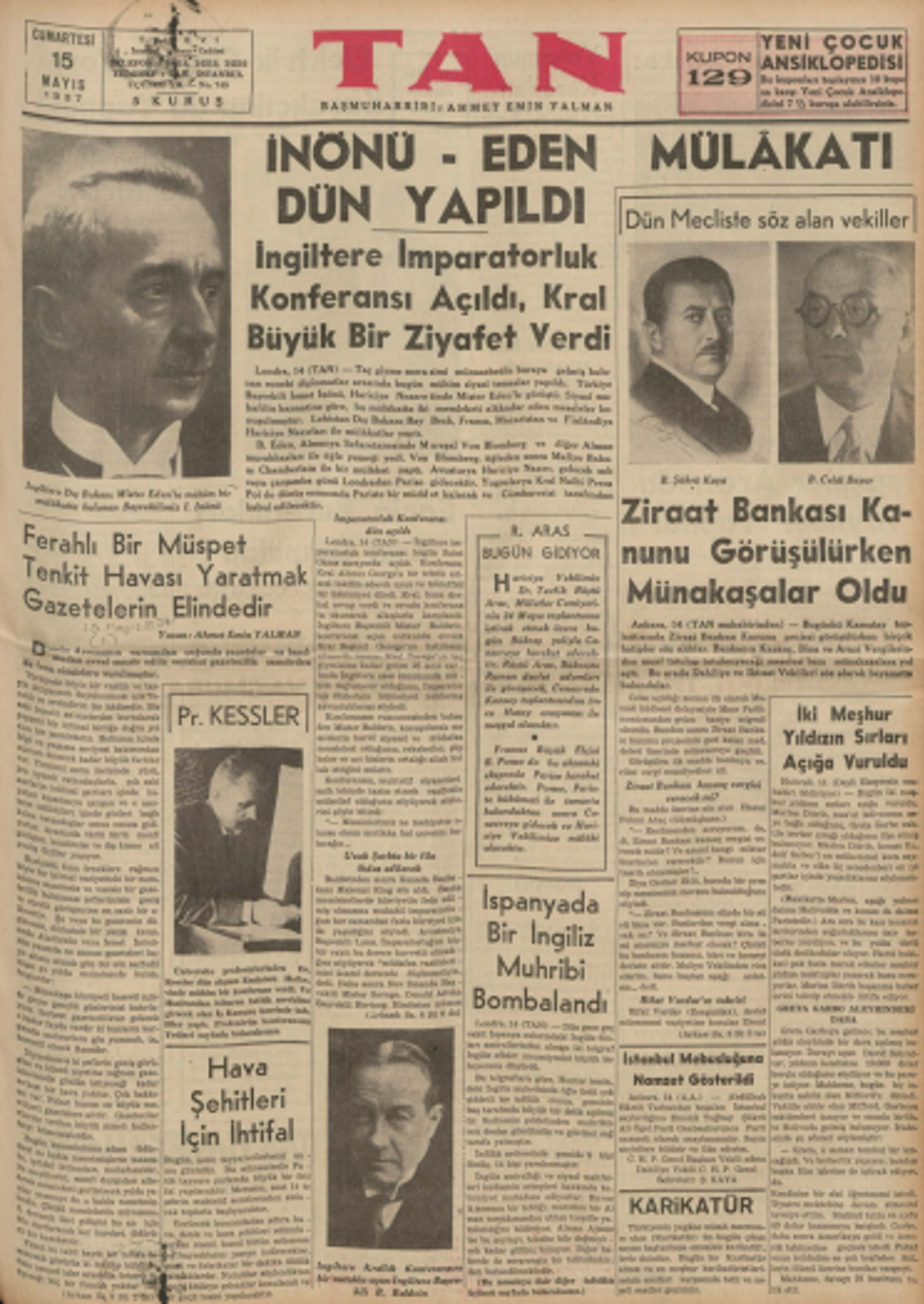 Tarihte bugünün gazete manşetleri (15 Mayıs) 20