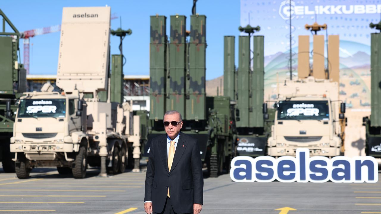 Cumhurbaşkanı Erdoğan, "Çelik Kubbe" teslimat töreninde konuştu: "Ülkemizi bir üst lige taşıyacak"