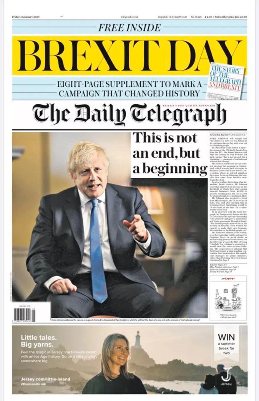 Brexit: AB ile İngiltere bu gece resmen boşanıyor (Gazeteler ayrılıkta anlaşamadı) 4
