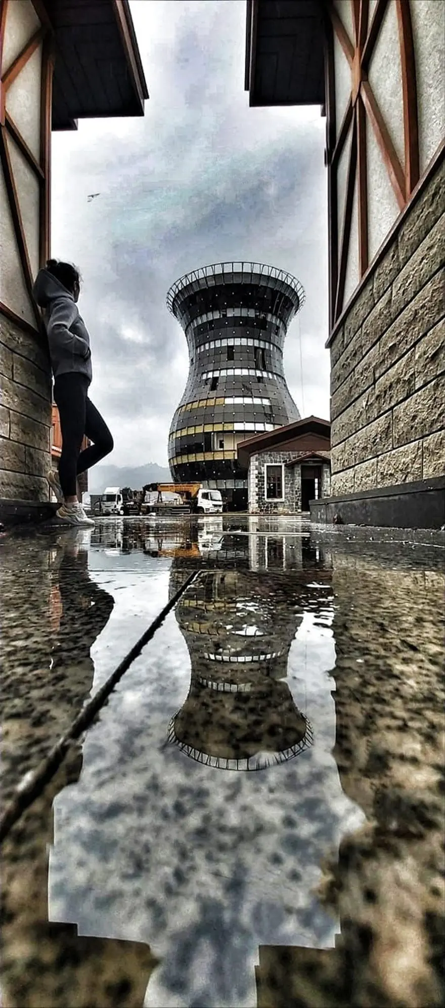 Rize'deki dünyanın en büyük çay bardağı Guinness’e aday 6