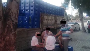 İzmir'de TIR'dan 1080 kasa bira çaldılar