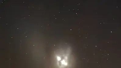 Birçok ilde gökyüzünde parlak ışık görüldü