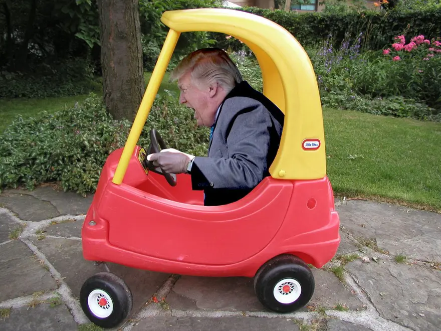 Trump TIR şoförü oldu 4