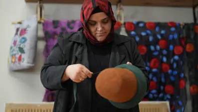 El emeği ürünlerini 45 ülkeye satıyor