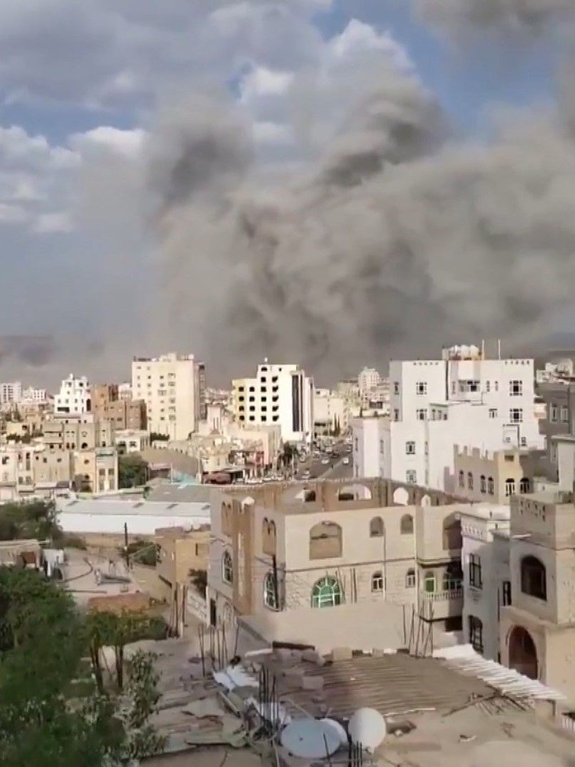 İsrail, Yemeni vurdu: Sana'da patlama sesleri