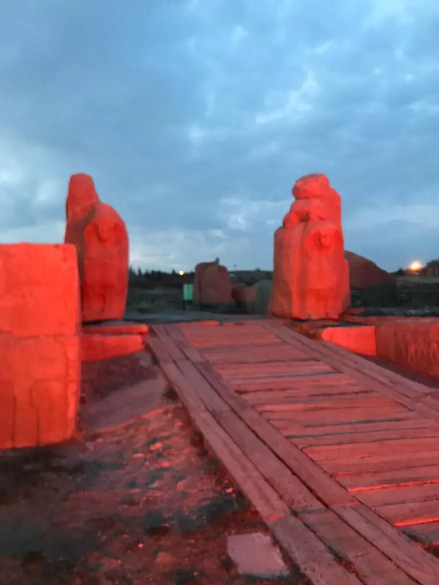 Kızılay Haftası’nda Türkiye'nin sembol yapıları kırmızıya büründü 3