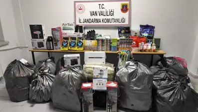 Van’da gümrük kaçağı malzeme ele geçirildi