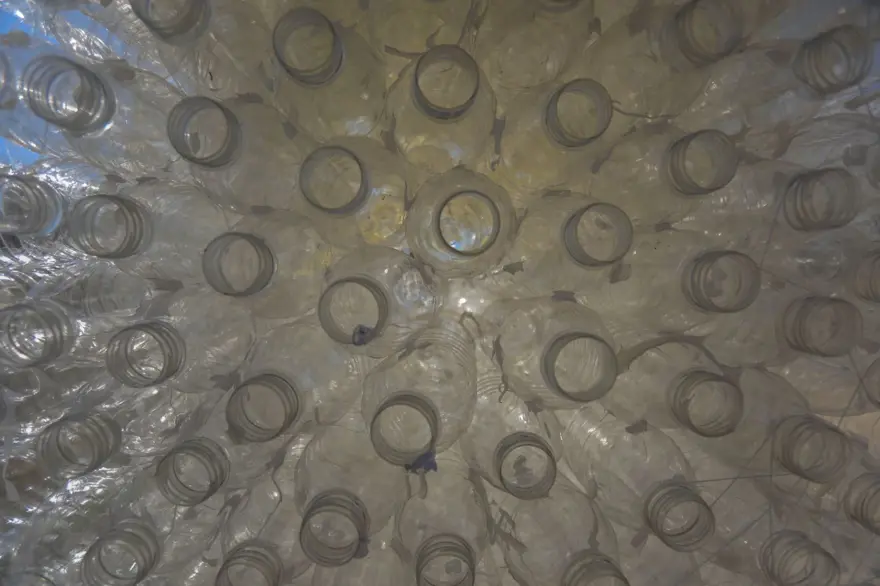 Mısır'daki BM İklim Zirvesi'nde geri dönüşüm malzemelerinden sanat eserleri 6