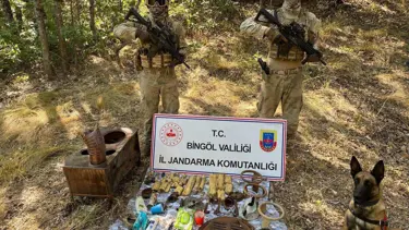 Teröristlere ait sığınak bulundu