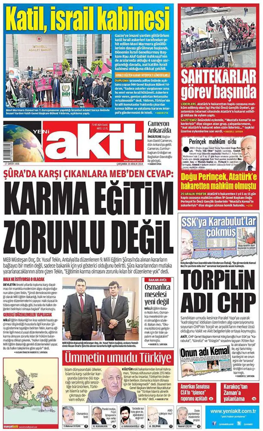 Gazete manşetleri 10