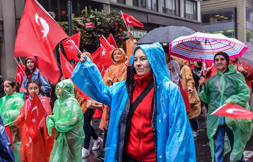 New York'ta Türk günü yürüyüşü 6