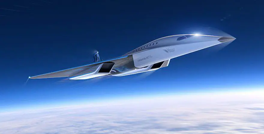 Uzay şirketi tasarımını paylaştı! İşte sesten 3 kat hızlı giden süpersonik jet 1