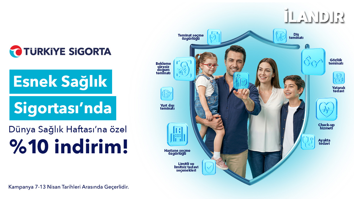 Türkiye Sigorta ile kendin ve ailen için sağlık sigortanı kendin tasarla