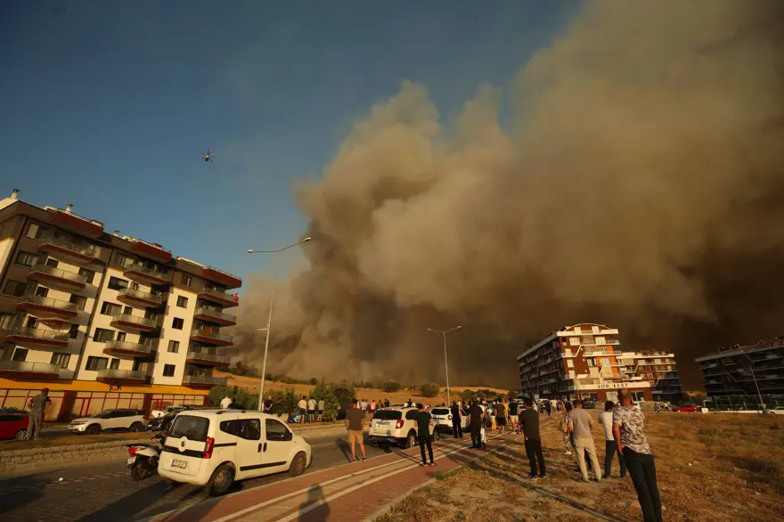 Çanakkale'de orman yangını kontrol altında 4