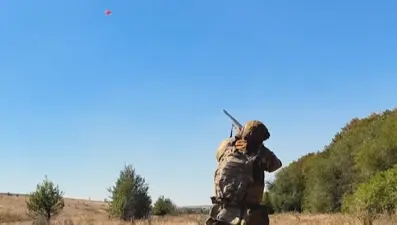 Uçan balonla savaş eğitimi