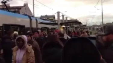 İstanbul'da tramvay kazası
