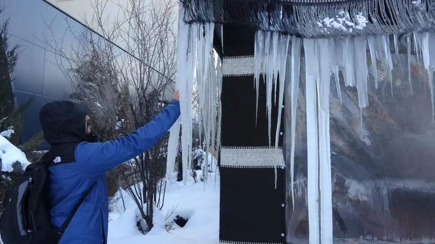 Doğu buz kesti: Termometreler eksi 32,7 dereceyi gösterdi 7